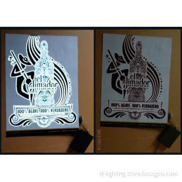 EL Flashing Poster EL Animated Sign